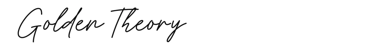 Golden Theory original font preview