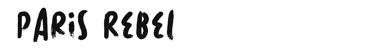 Paris Rebel font preview
