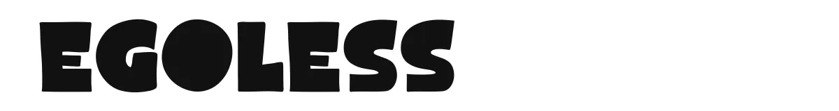 Egoless original font preview