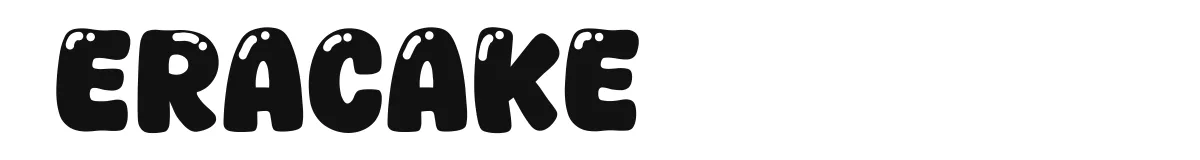 Eracake original font preview