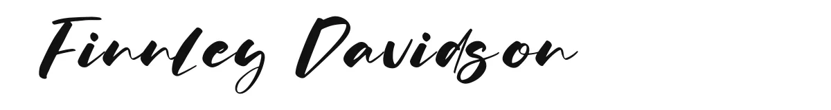 Finnley Davidson font preview