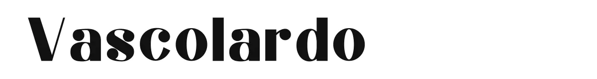 Vascolardo font preview