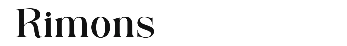 Rimons font preview