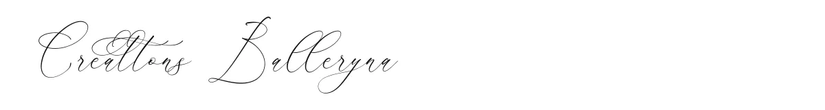 Creattons Balleryna original font preview