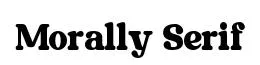 Morally Serif