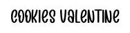 Cookies Valentine