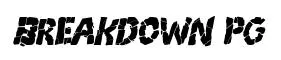 Breakdown PG