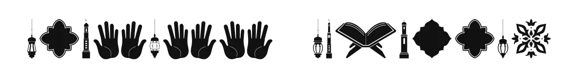 Bahlull Dingbats font preview