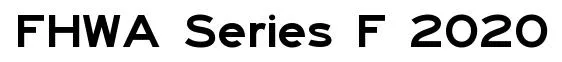 FHWA Series F 2020