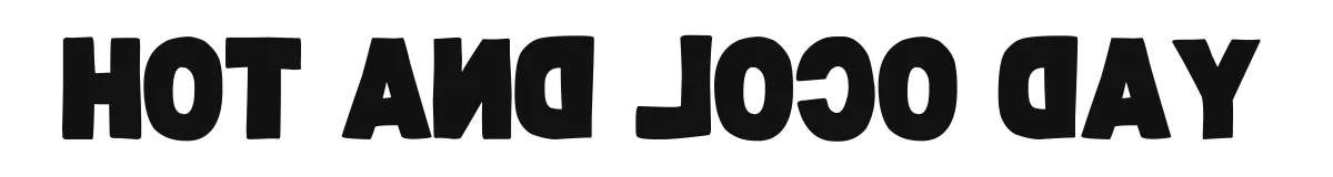 Hot And Loco Day font preview