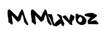 M Muvoz font preview