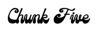 Chunk Five font preview