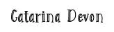 Catarina Devon font preview