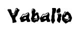 Yabalio font preview