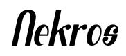 Nekros Rocky Italic TTF preview