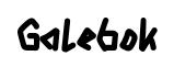 Galebok font preview