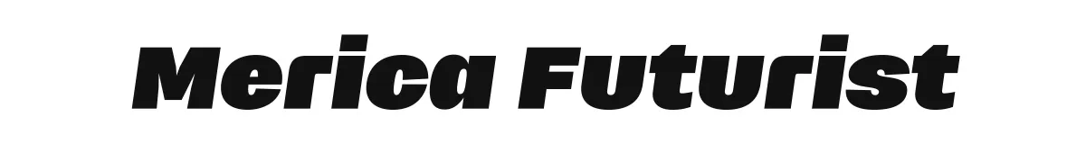 Merica Futurist Mericafuturistblackitalic Personal Use Only preview