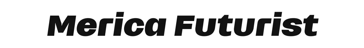 Merica Futurist Mericafuturistbolditalic Personal Use Only preview
