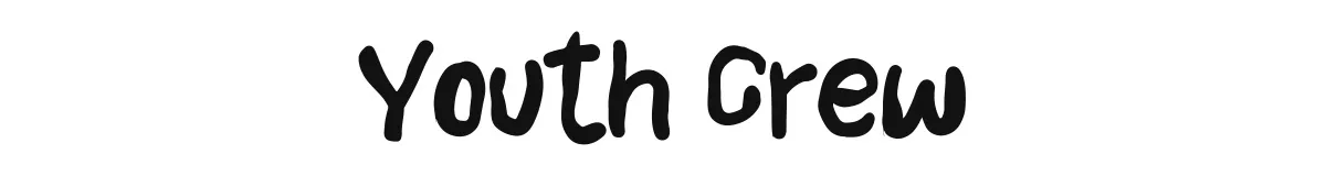 Youth Crew font preview