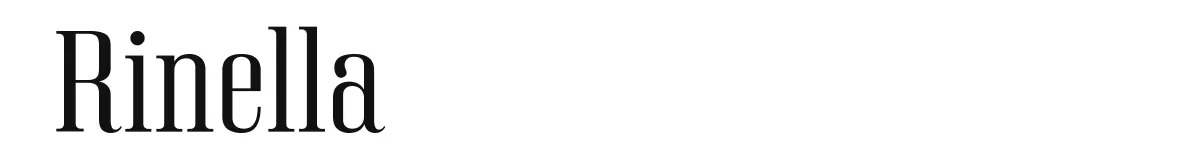 Rinella font preview