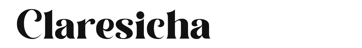 Claresicha font preview