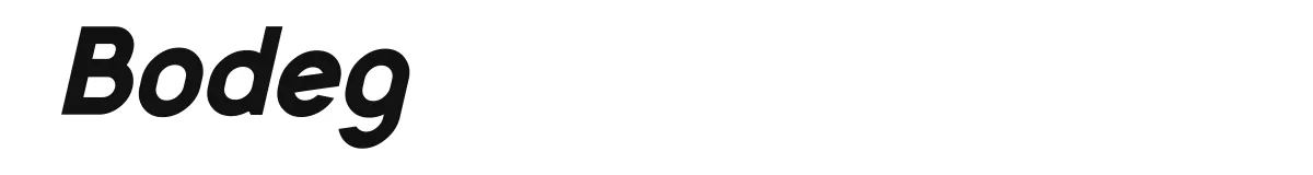 Bodeg Italic preview