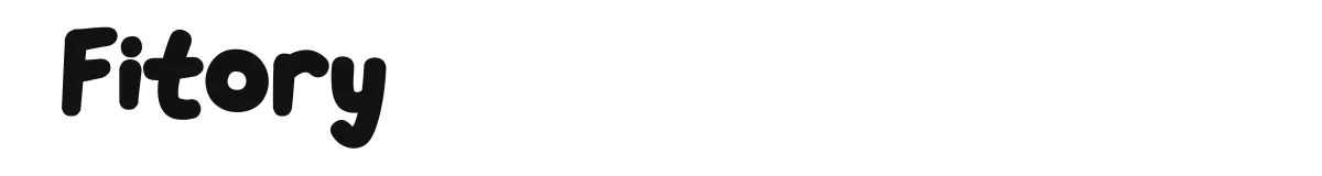 Fitory original font preview