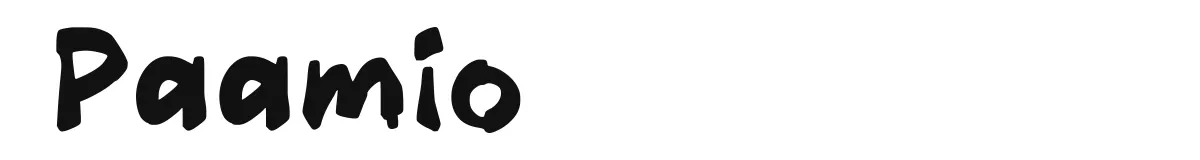 Paamio font preview