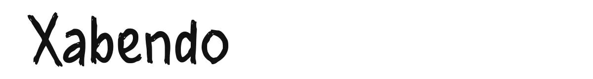 Xabendo font preview