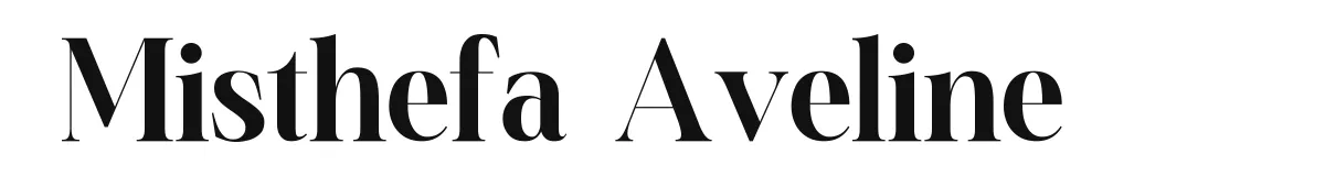 Misthefa Aveline original font preview