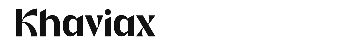 Khaviax original font preview