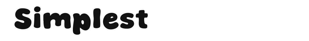 Simplest original font preview