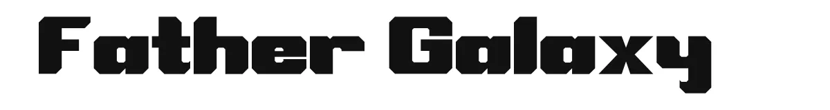 Father Galaxy font preview