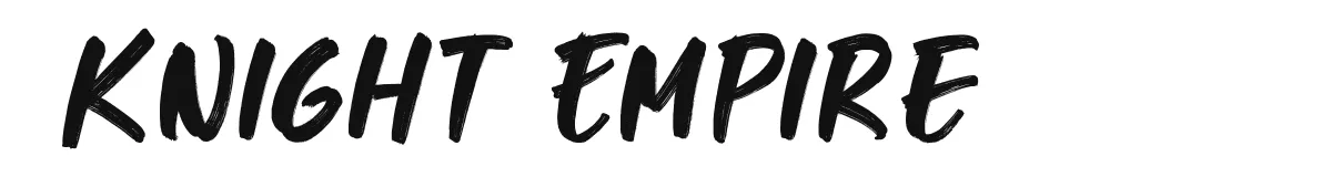 Knight Empire font preview