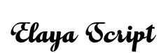 Elaya Script