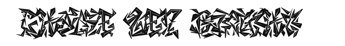 CHASE ZEN BLIGHT original font preview