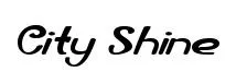 City Shine original font preview
