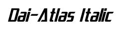 Dai-Atlas Italic