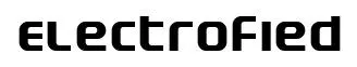 Electrofied original font preview