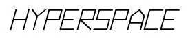 Hyperspace Bold Italic preview