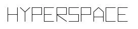 Hyperspace original font preview