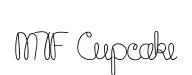 MTF Cupcake original font preview