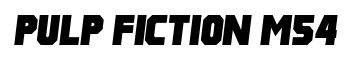 Pulp Fiction M54 Pulp Fiction Italic M54 preview