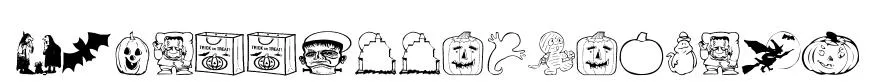 AEZ halloween dingbats