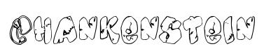 Chankenstein original font preview