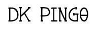 DK Pingo original font preview
