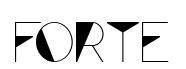 Forte original font preview