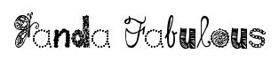 Janda Fabulous original font preview