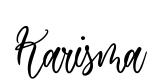 Karisma original font preview