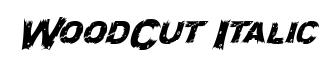 WoodCut Italic